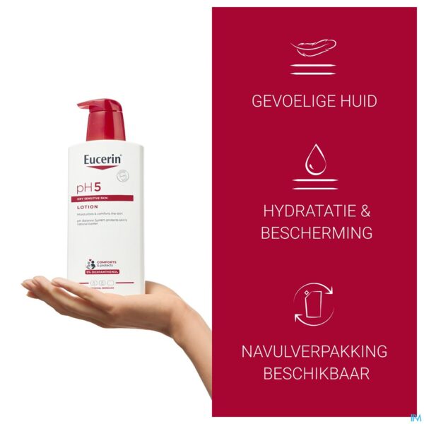 Lifestyle_image Eucerin Ph5 Bodylotion + Pomp 400ml