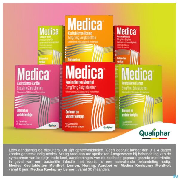 Lifestyle_image Medica Keeltabletten Lemon 36 zuigtabletten