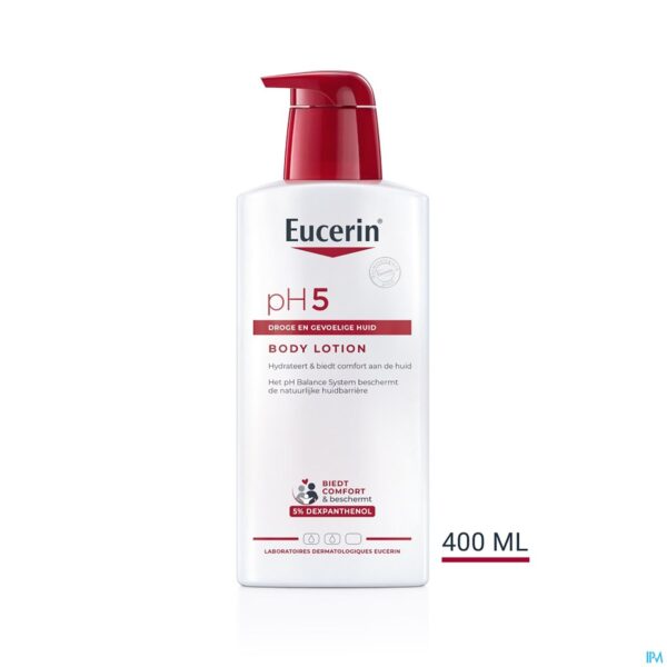 Lifestyle_image Eucerin Ph5 Bodylotion + Pomp 400ml
