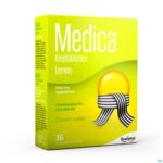 Packshot Medica Keeltabletten Lemon 36 zuigtabletten Packshot Medica Keeltabletten Lemon 36 zuigtabletten