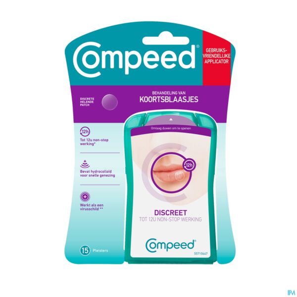 Packshot Compeed Patch Koortsblaasjes 15 Met Applicator