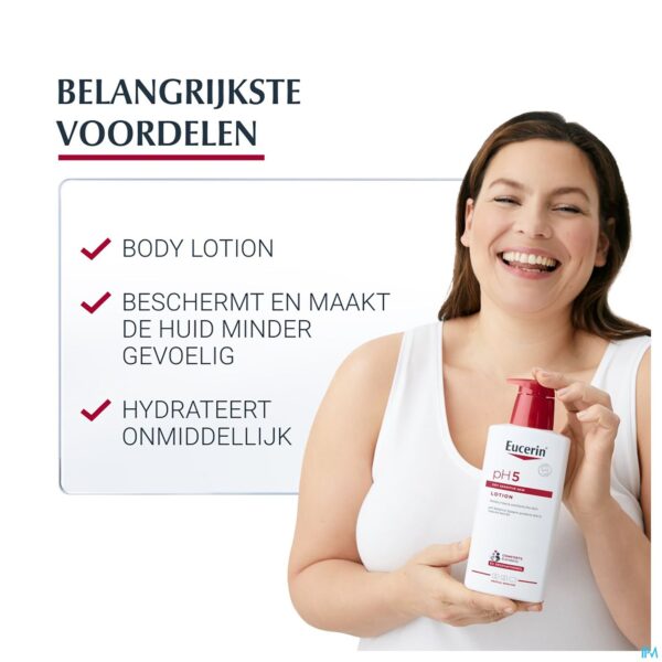 Lifestyle_image Eucerin Ph5 Bodylotion + Pomp 400ml