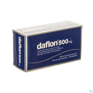 Packshot Daflon 500 Comp 60 X 500mg