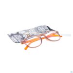 Packshot Pharmaglasses Leesbril Comp. +4.00 Brown/orange