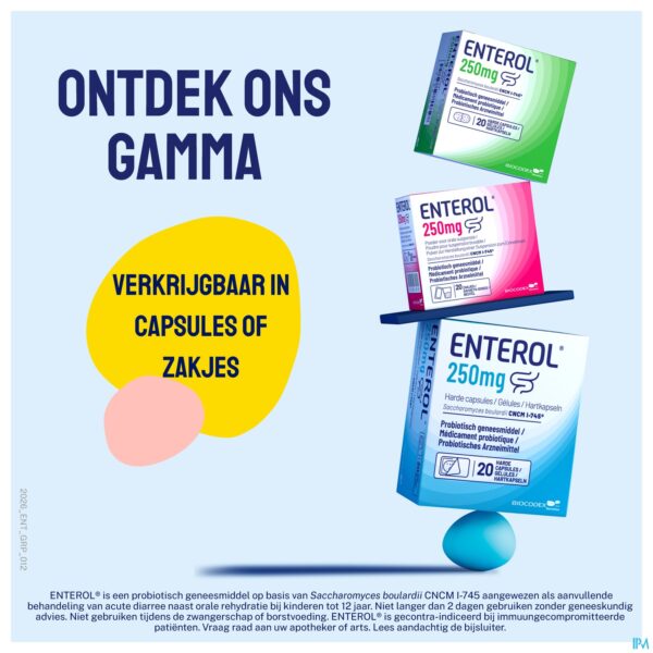 Lifestyle_image Enterol 250mg Caps Harde Dur 10 X 250mg Lifestyle_image Enterol 250mg Caps Harde Dur 10 X 250mg