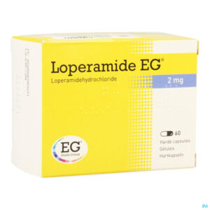 Packshot Loperamide EG Caps  60X2Mg
