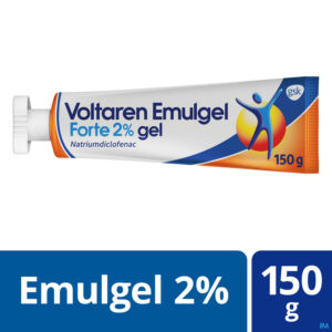 Packshot Voltaren Emulgel Forte 2 % Gel 150g New