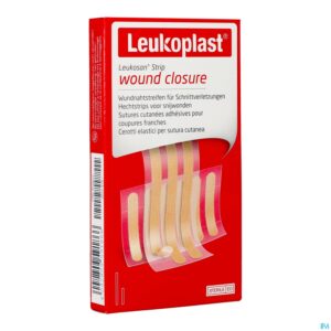 Packshot Leukosan Strip Natur. 6x6x38mm+3x6x75mm Leukoplast