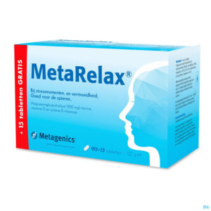 Packshot Metarelax Nf Tabl 90+15 22589 Metagenics