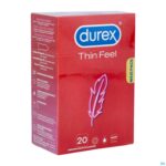 Packshot Durex Thin Feel Condoms 20