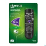 Packshot Nicorette Mint Mondspray 1x150 Sprays 1mg/spray