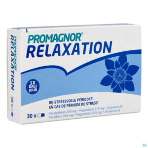 Packshot Promagnor Relaxation Caps 30
