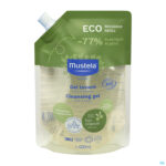 Packshot Mustela Fam Bio Wasgel Eco Refill 400ml