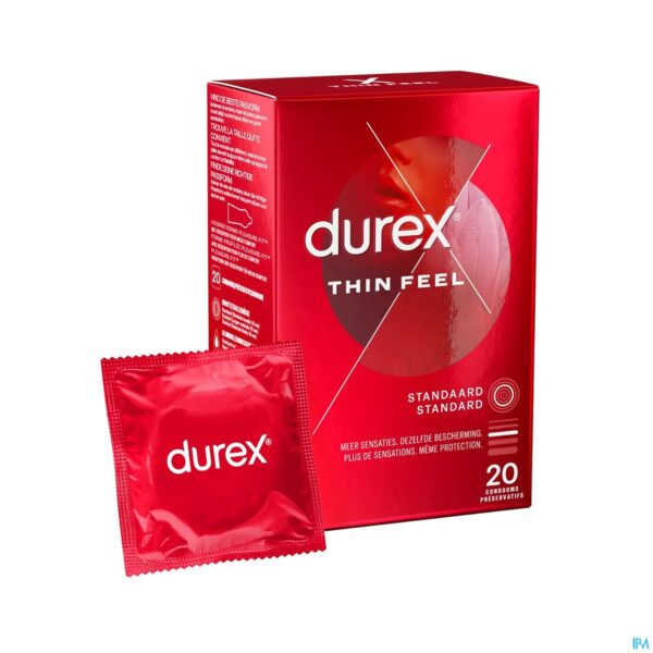 Productshot Durex Thin Feel Condoms 20