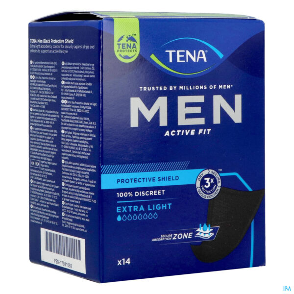 Packshot Tena Men Active Fit Protective Shield 14 750403