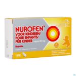 Packshot Nurofen Kind 60mg Suppo 10x60mg