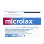 Packshot Microlax 12 X 5ml