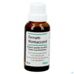 Productshot Ferrum-homaccord Gutt 30ml Heel