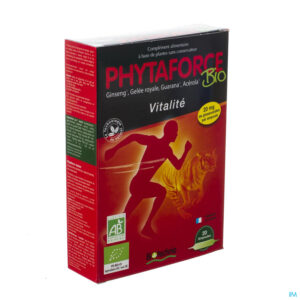 Packshot Phytaforce Amp 20x10ml Biotechnie