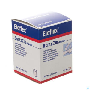 Packshot Eloflex Compressiewindel Licht El. 8cmx7m 0248800