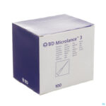 Packshot Bd Microlance 3 Naald 21g 2 Rb 0,8x50mm Groen 100