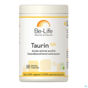 Packshot Taurin 500 Be Life Gel 90