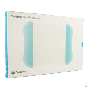Packshot Comfeel Plus Platen Transp 15x20cm 5 33542