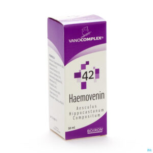 Packshot Vanocomplex N42 Haemovenin Gutt 50ml Unda