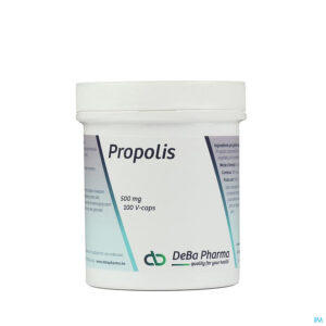 Packshot Propolis Caps 100x500mg Deba