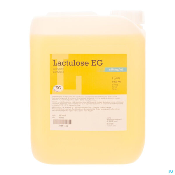 Packshot Lactulose EG Sirop 670Mg/Ml 5000Ml