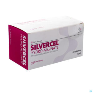 Packshot Silvercel Verb Hydro Algin. 2,5x30,5cm 5 Cad230