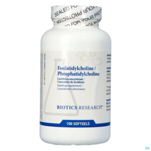 Packshot Fosfatidylcholine Biotics Caps 100