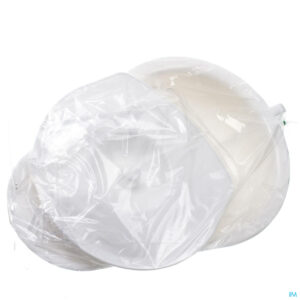 Packshot Miflex Bedpan + Deksel Plast Wit