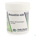 Packshot Boswellia Extract 400mg Caps 60 Deba