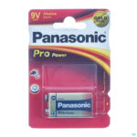 Packshot Panasonic Batterij Glr 6 9v