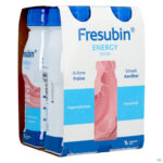 Packshot Fresubin Energy Drink 200ml Fraise/aardbei