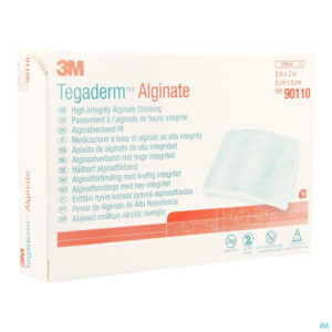Packshot Tegaderm Alginate Steril 5cmx 5cm 10 90110