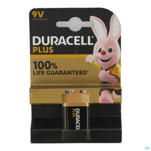 Packshot Duracell Mn1604/6lr61