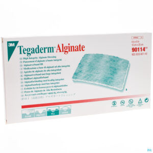 Packshot Tegaderm Alginate Steril 10cmx20cm 5 90114