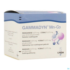 Packshot Gammadyn Amp 30 X 2ml Mn-co Unda