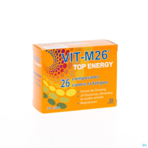 Packshot Vit M26 Top Energy Caps 30
