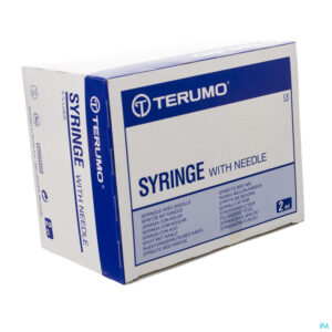 Packshot Terumo Spuit 2,5ml Met Naald 25g 5/5 100