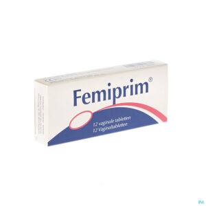 Packshot Femiprim Vaginale Comp 12x250mg
