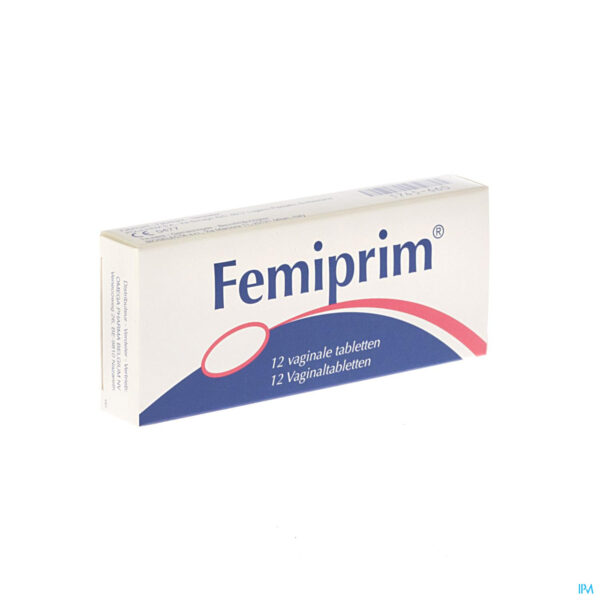 Packshot Femiprim Vaginale Comp 12x250mg