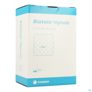 Packshot Biatain Alginate 5cmx 5cm 30 3705