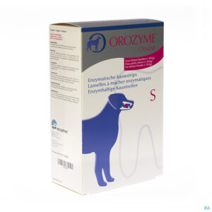 Packshot Orozyme Canine S Kauwstrips Enzym.hond