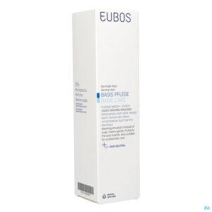 Packshot Eubos Zeep Vloeibaar Blauw N/parf 400ml