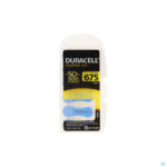Packshot Duracell Easytab Hoorbatterij Da675 6 Blauw