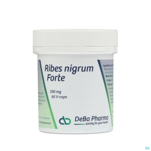 Packshot Ribes Nigrum V-caps 60 Deba