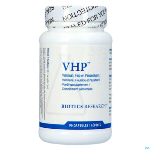 Packshot Vhp Biotics Caps 90